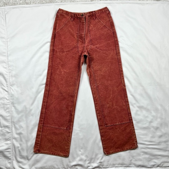 Urban Outfitters Urban Renewal Remnants Acid Wash Canvas Pant - Picture 4 of 8